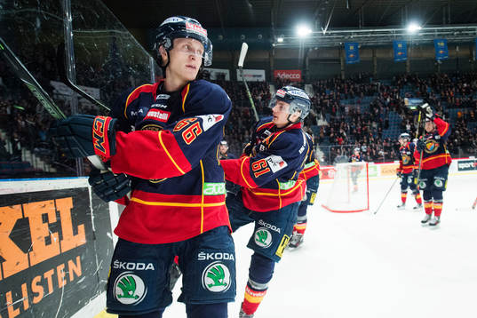 Djurgårdens Marcus Sörensen jublar