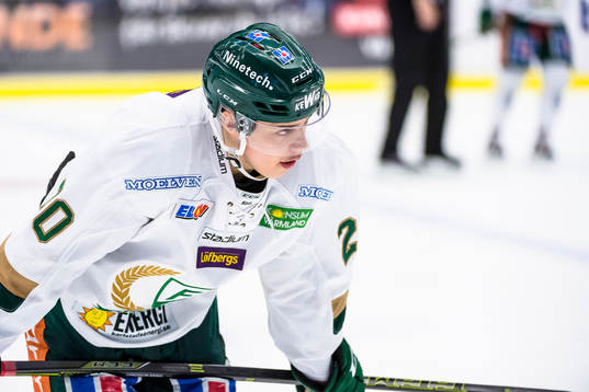 Färjestads Joel Eriksson Ek deppar