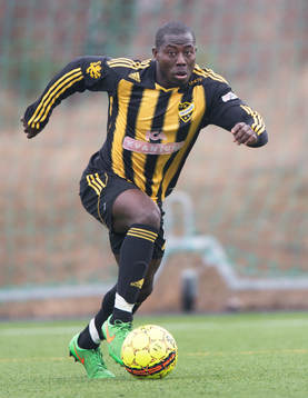 IFK Hässleholms Michael Ayebaifie Andrew i