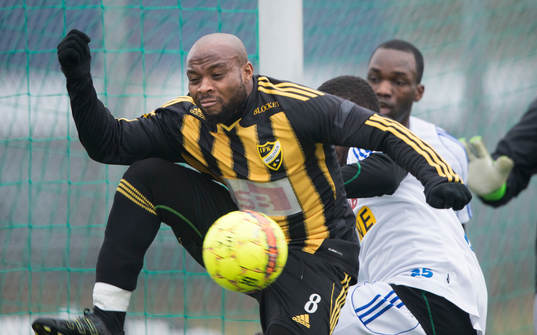 IFK Hässleholms Inatimi Biotonye i träningsmatchen mellan