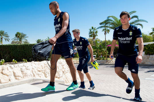 Haitam Aleesami, Mikael Boman och Mads Winther Albeck