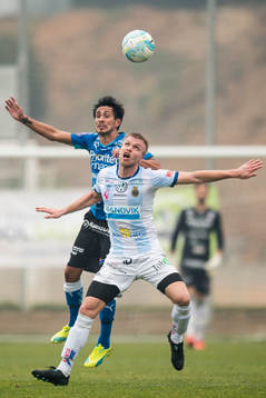 Halmstads Antonio Rojas och Gefles Robin Nilsson