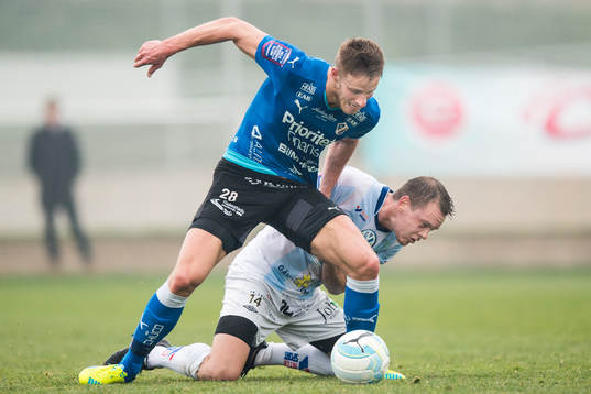 Gefles Jens Portin och Halmstads Alexander Ruud