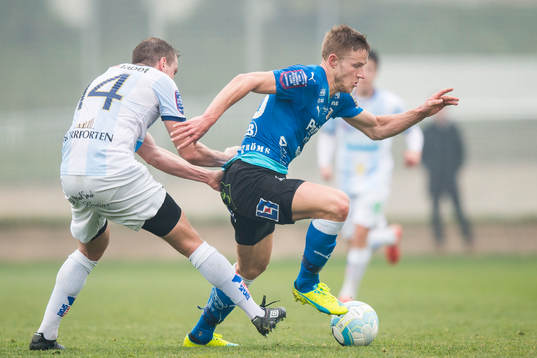 Gefles Jens Portin och Halmstads Alexander Ruud