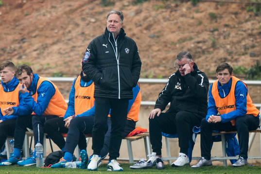 Halmstads tränare Jan Jönsson