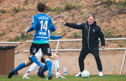 Halmstads tränare Jan Jönsson