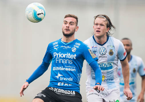 Halmstads Jonathan Svedberg och Gefles Anders