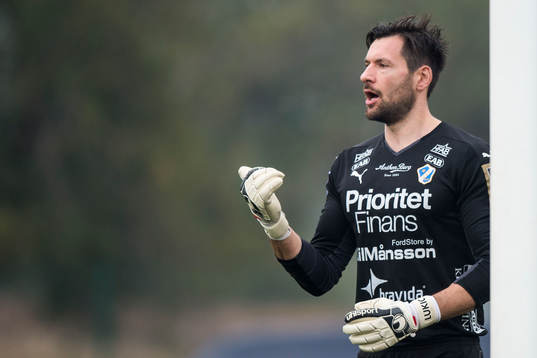 Halmstads målvakt Stojan Lukic
