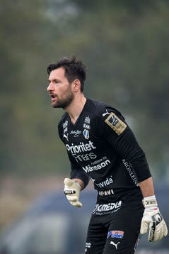 Halmstads målvakt Stojan Lukic