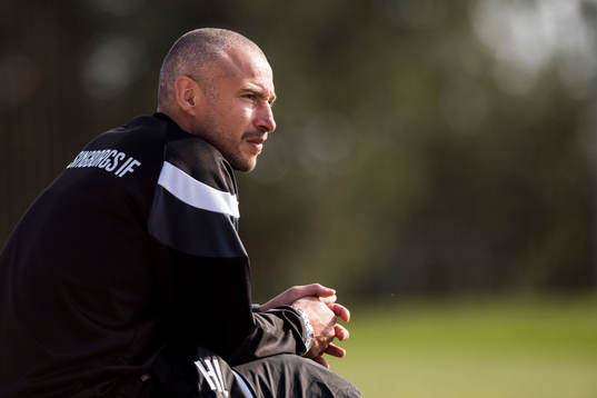 Helsingborgs manager Henrik Larsson