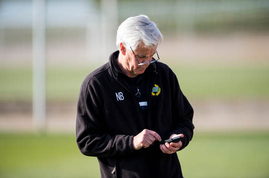 Hammarbys tränare Nanne Bergstrand