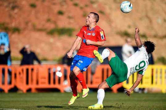 Hammarbys Stefan Batan och Helsingborgs Calle Wede