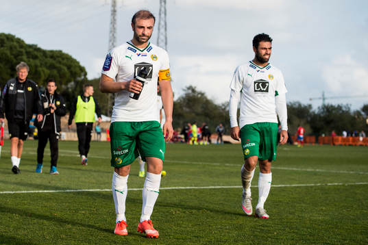 Hammarbys Kennedy Bakircioglu och Imad Khalili  deppar