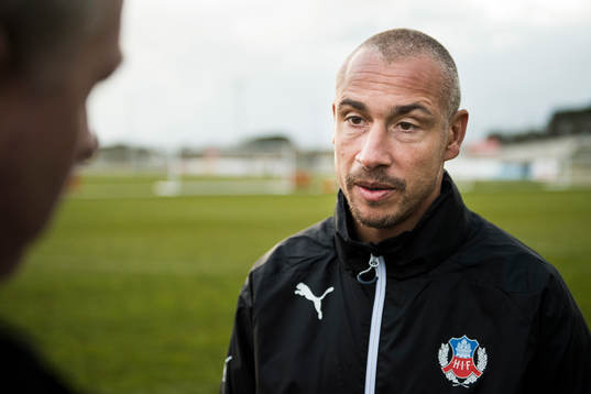 Helsingborgs manager Henrik Larsson