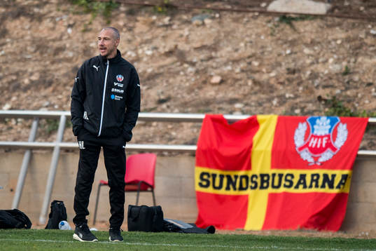 Helsingborgs manager Henrik Larsson