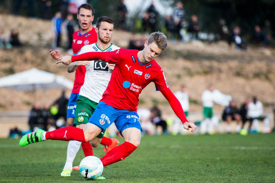 Helsingborgs Viktor Ljung och Hammarbys Måns Söderqvist