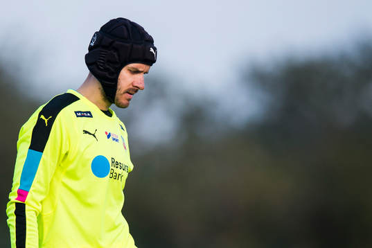 Helsingborgs målvakt Matt Pyzdrowski