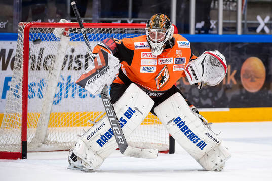 Karlskronas målvakt Johan Holmqvist