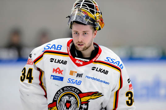 Luleås målvakt Joel Lassinantti