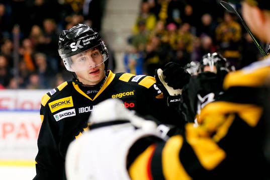 Skellefteås Adam Pettersson jublar