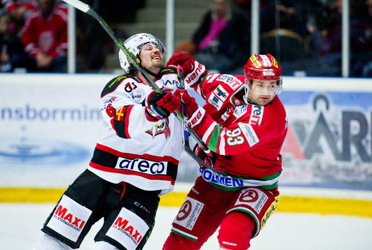 Malmös Stefan Warg och Modos Byron Ritchie