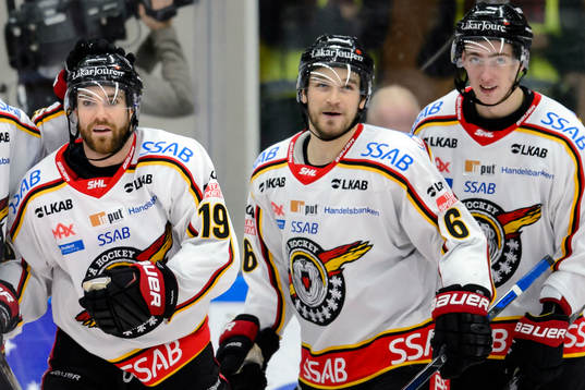 Luleås Jacob Lagace jublar