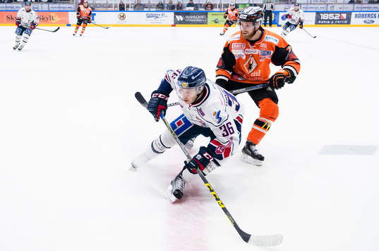 Linköpings Niklas Fogström och Karlskronas Joachim Rohdin