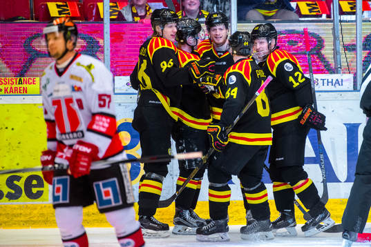 Brynäs Nick Johnson jublar
