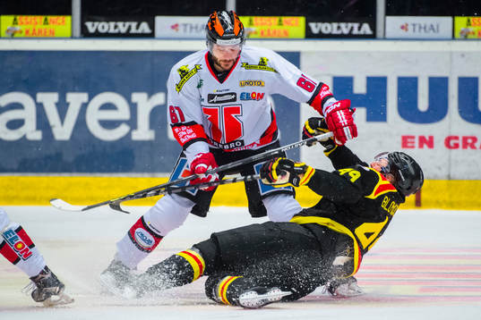 Örebros Justin Hodgman och Brynäs Jacob Blomqvist