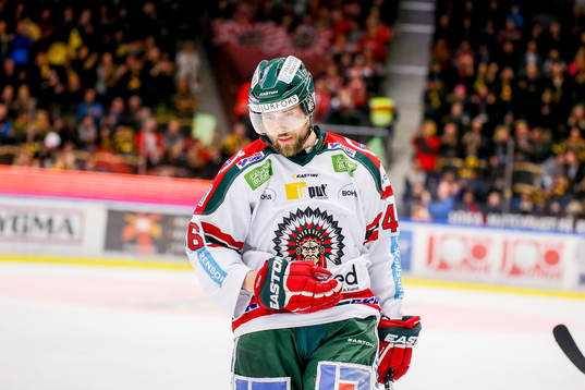 Frölundas Christoffer Persson deppar