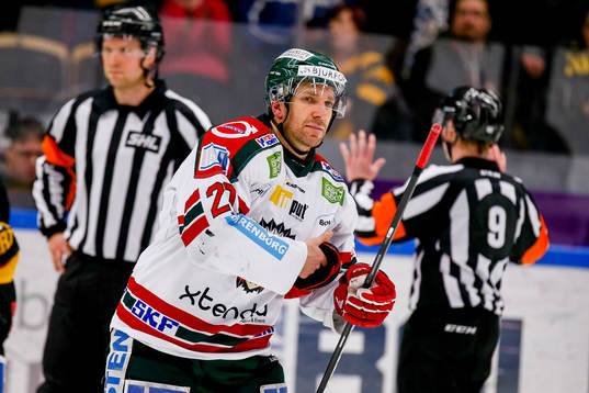 Frölundas Joel Lundqvist var arg på domaren Aleksi Rantala