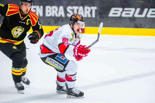 Brynäs Lukas Kilström och Örebros Libor Hudacek