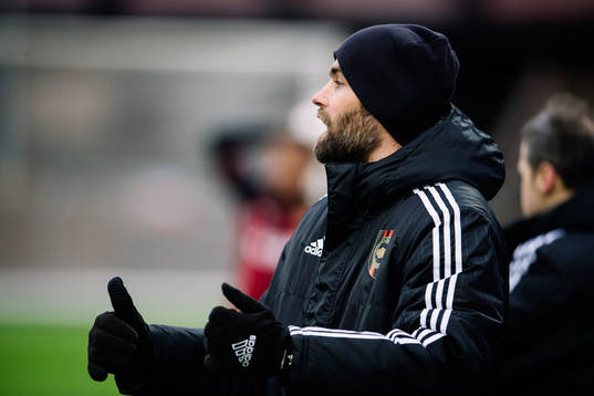 Brommapojkarnas tränare Olof Mellberg