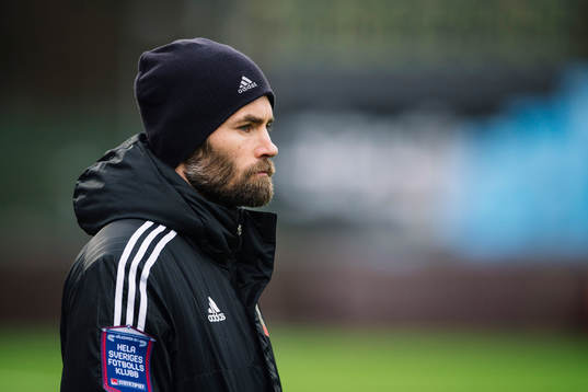 Brommapojkarnas tränare Olof Mellberg