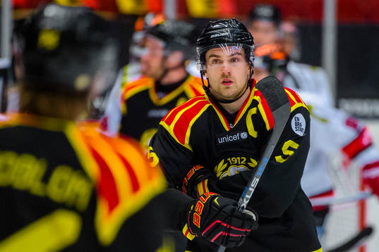 Brynäs Lukas Kilström deppar