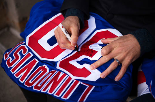 Henrik Lundqvist, ishockeyspelare i NHL-laget New York