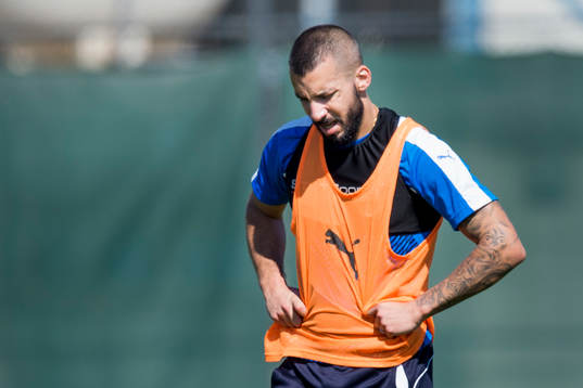 Malmö FFs Guillermo Molins deppar