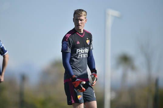Djurgårdens målvakt Hampus Nilsson