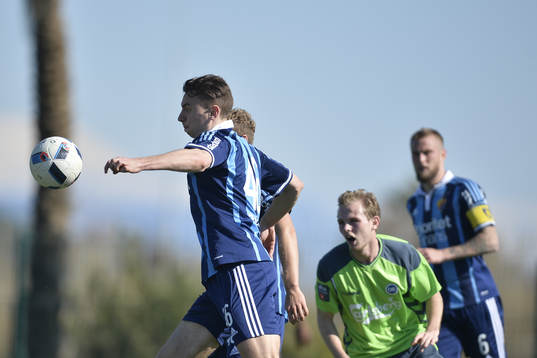 Djurgårdens Marcus Hansson och Odenses Mikkel Desler