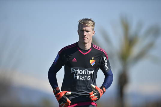 Djurgårdens målvakt Hampus Nilsson