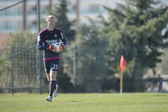 Djurgårdens målvakt Hampus Nilsson