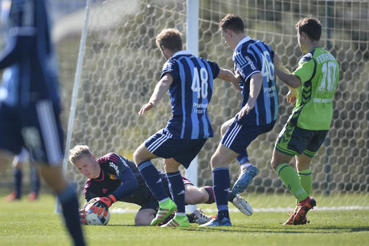 Djurgårdens målvakt Hampus Nilsson