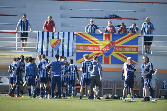 Djurgårdens lag i en paus