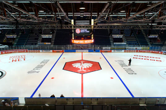 Interiör av Oulun Energia Arena
