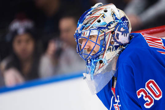New Yorks målvakt Henrik Lundqvist