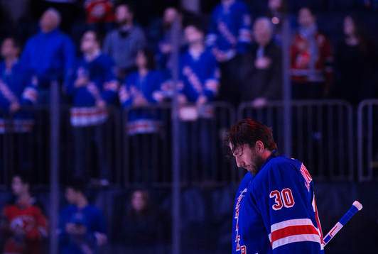 New Yorks målvakt Henrik Lundqvist
