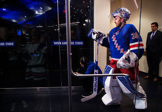 New Yorks målvakt Henrik Lundqvist