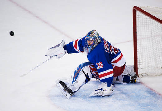 New Yorks målvakt Henrik Lundqvist