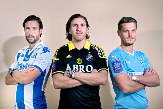 IFK Göteborgs lagkapten Mattias Bjärsmyr, AIKs lagkapten