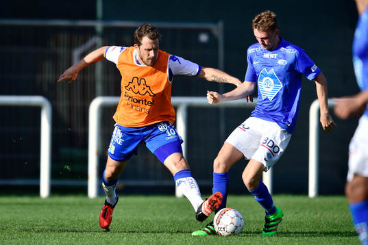 IFK Göteborgs Tobias Hysén och Moldes Vegard Forren